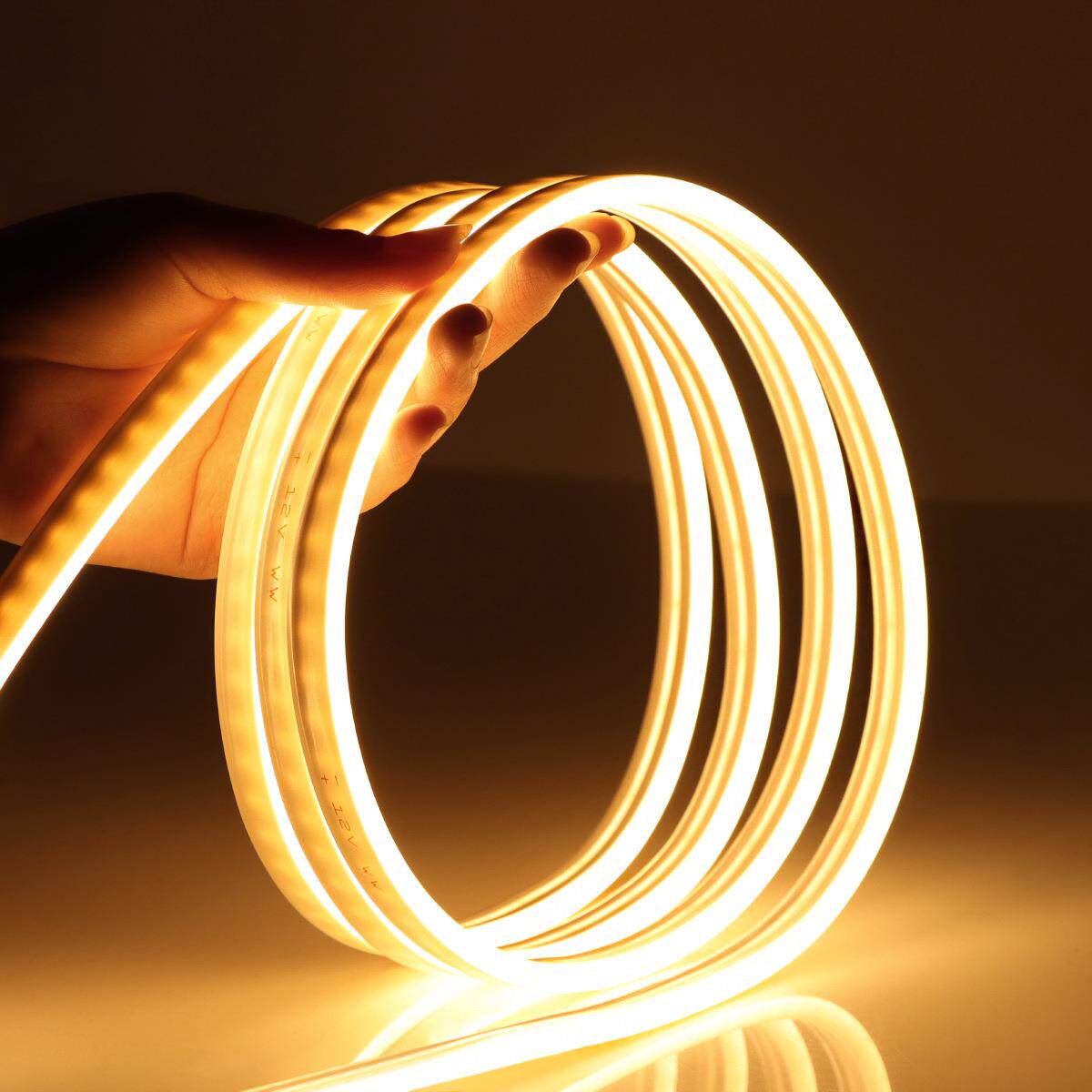 12V霓虹灯带触摸调光开关家用照明灯条手工造型字母LED灯带