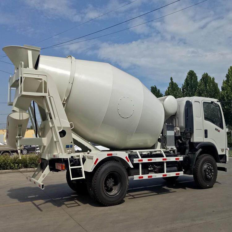 混凝土搅拌车罐车 4方6方农村唐骏搅拌车 水泥路面修补小型搅拌车