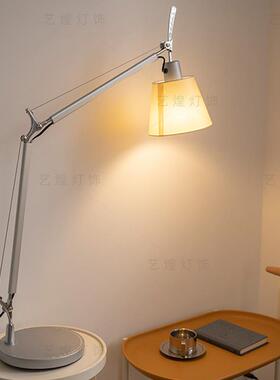 意大利Artemide Tolomeo摇臂伸缩设计师客厅书房中古床头阅读台灯