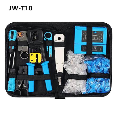 网络工包套装 网线安装测试仪具水晶网头 家用五金Jillway维修络