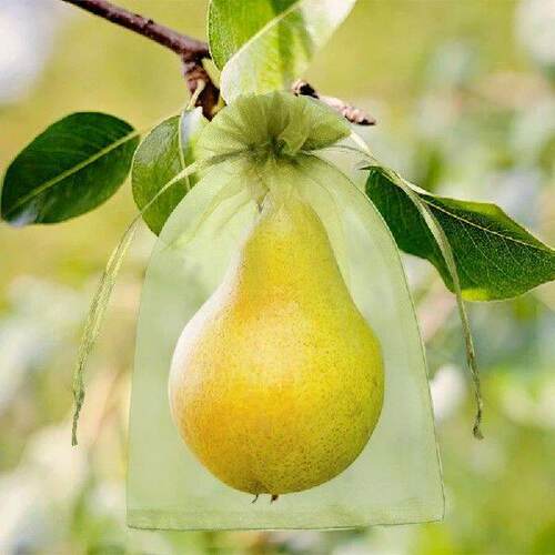 50pcs Organza Fruit Net Bags Garden Fruit Cover Net Bag