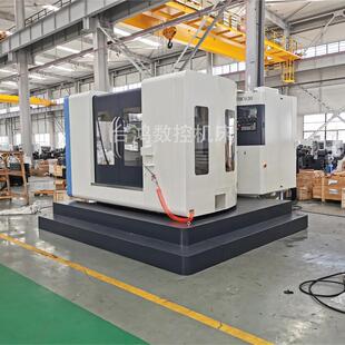 卧式 加工中心HMC60三轴线轨镗铣床箱体零件切削台正光机卧加