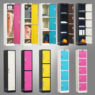 JSJ 彩房色单更衣柜钢制铁皮储门物柜健员工柜身存包柜换衣柜 CDM