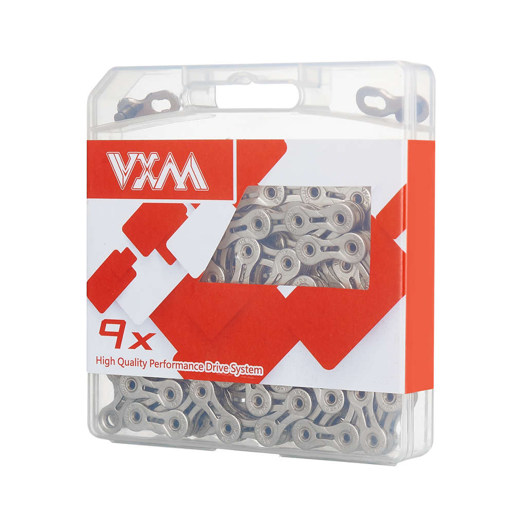 VXM自行车链条山地车全镂空27S30S33S车链 公路车91011速变速链条