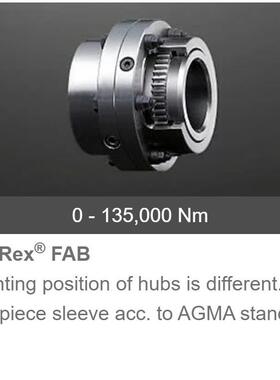 KTR-GEAREX-FA10/15/20/25/30/35/40/45/50/55/60冠状齿式联轴器