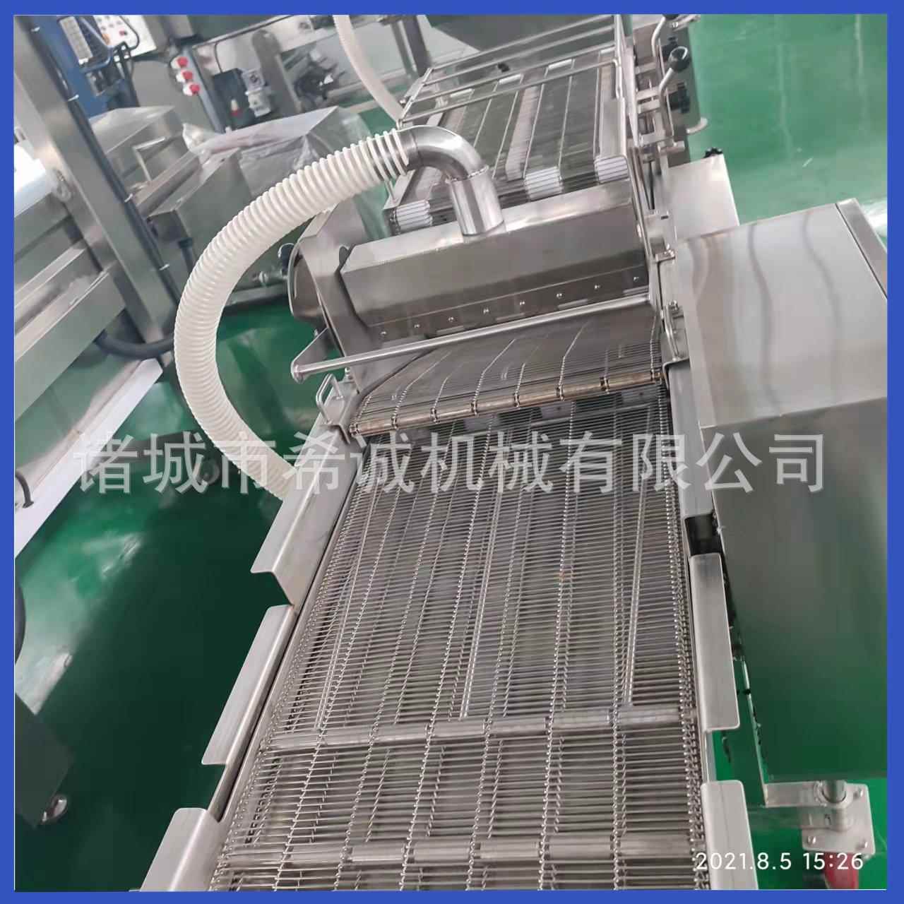 商用速冻鸡块粘浆机裹浆机上浆机设备炸鸡块挂浆机上糠机流水线