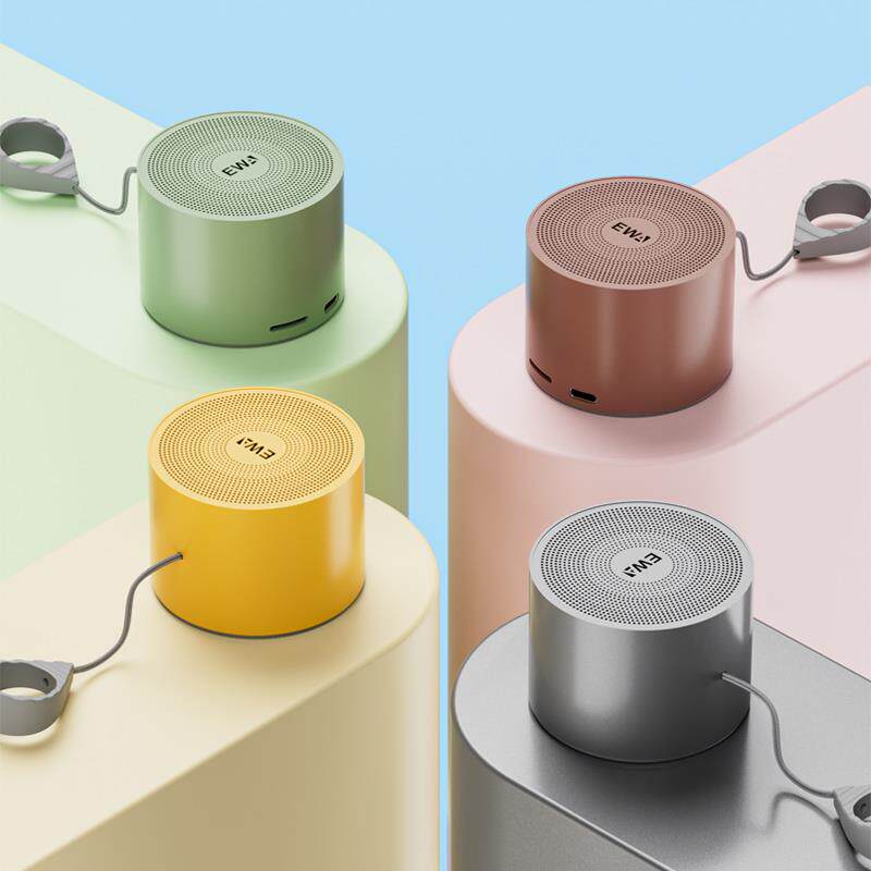 EWA音为爱A129金属蓝牙音响便携无线插卡音箱低音炮高音质新款tws