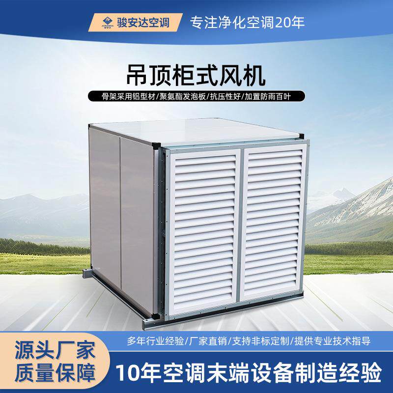 吊顶鲜风柜DG200-1全新风处理净化送风机组初效过滤洁净中央空调