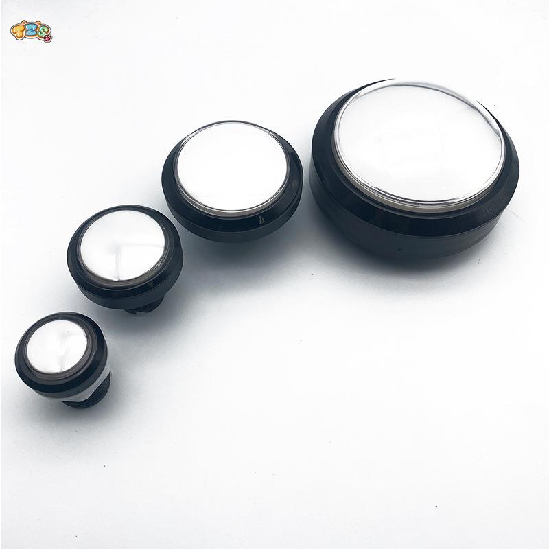 100MM游戏机凸面按钮大圆按钮游戏机钮带灯开关抢答器复位按