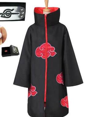 火影忍者COS服 晓组织长袍披风衣服 宇智波鼬 佩恩 蝎迪达拉全套
