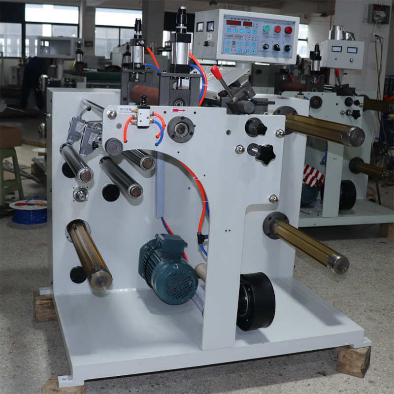 320不干胶分切机自动收卷小型分切牛皮纸分条机 分切复卷机