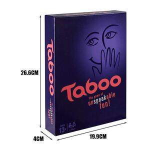 Taboo Exciting Game Guessing Board Word Party Fun