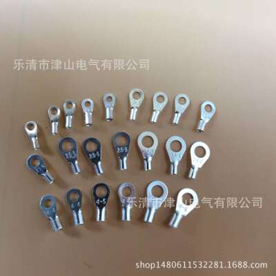 厂家直销圆形裸端头OT4-6冷压裸端子O型接线鼻子铜线耳