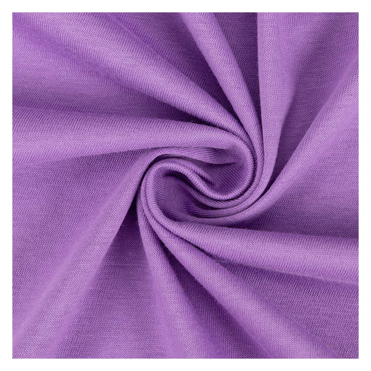 面料全支棉蚀精梳布氨纶莱卡40汗毛布布汗 厂家直销针织单面40s