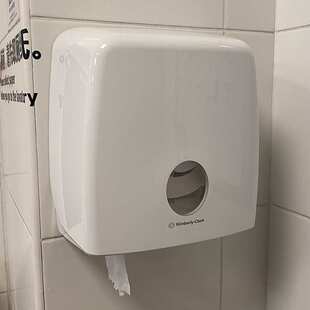 金佰利大卷卫生纸盒大盘纸架大盘纸盒1个/箱70260 厕纸盒厕纸架