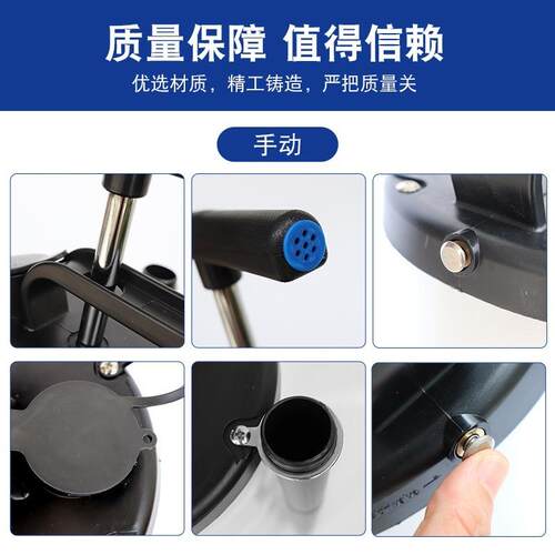 6.5升手动气动两用抽油机手动抽油器气动抽油机机油刹车油更换器