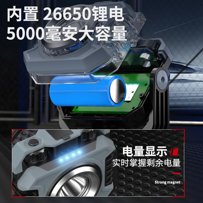 户强光工作灯露充营灯超亮磁移动便携强续外航K786电吸汽车维修灯