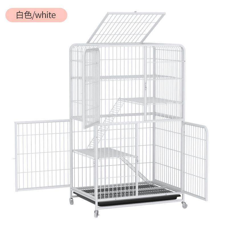 正品成人笼三层特大号厕猫的猫别墅家用猫笼猫笼带所小猫笼