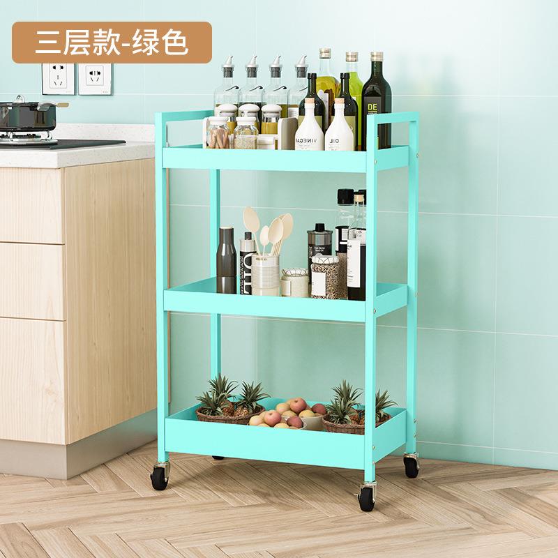 耐斯弗动思YYL*7.3多层蜂网厨房收纳架客厅婴轮儿品用小推车带可