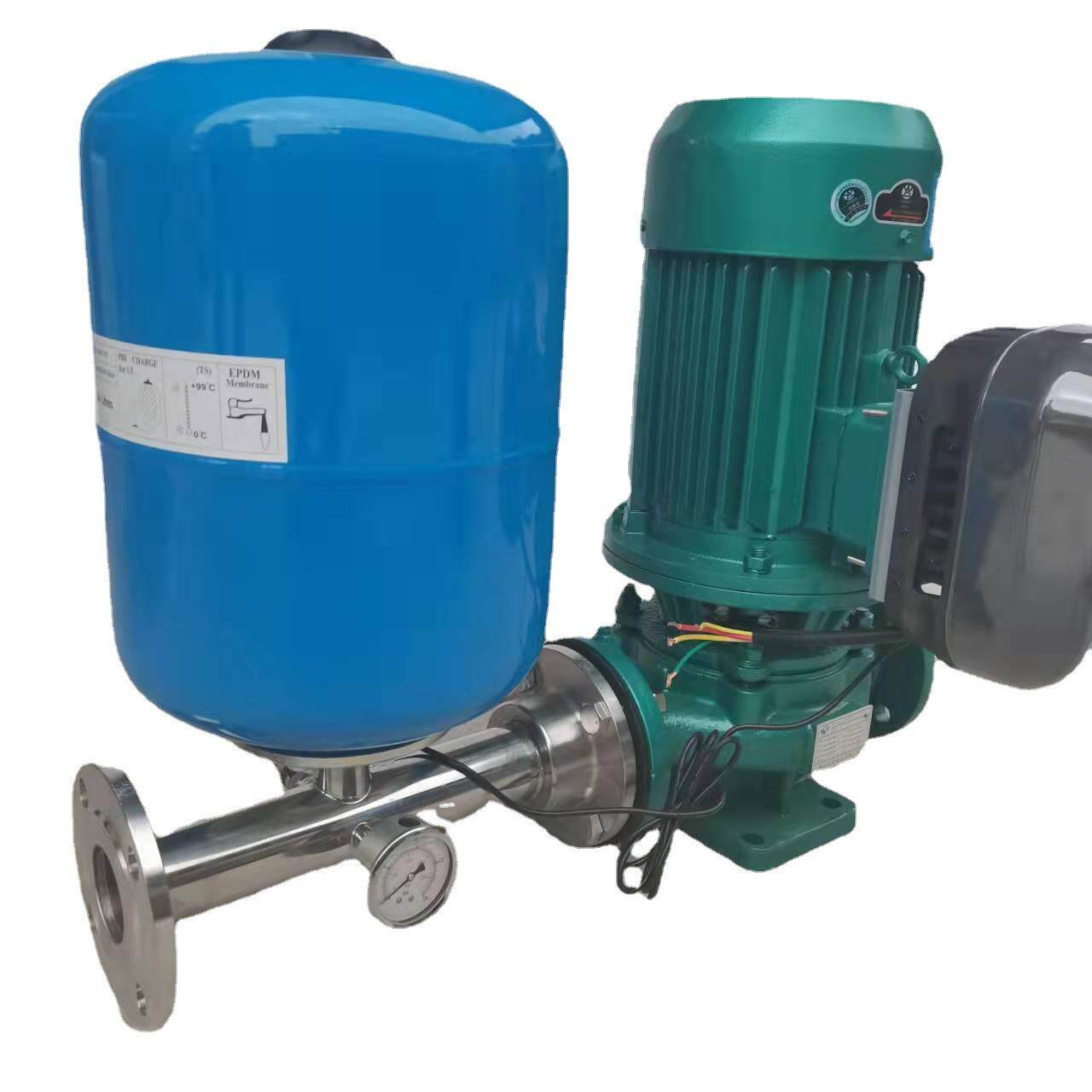 GDD80-315A低噪音立式铸铁管道泵背负式单泵全自动变频供水增压泵