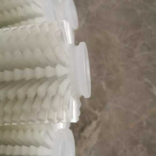  白色粽毛刷直供清洗机厂家耐磨毛刷滚尼龙叶 