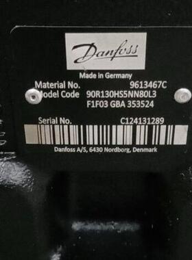 90L100KA1CD80R3F1F00GBA424224丹佛斯DANFOSS液压柱塞泵