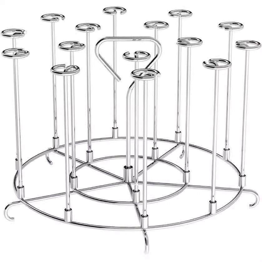 空气炸锅立式烤架竖烘烤架304不锈钢烤串钎签子厨房家用烤箱配件