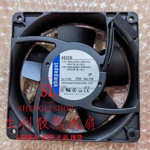 PAPST 4606 全新EBM 230V 4656 466 4650 风扇 4600 465