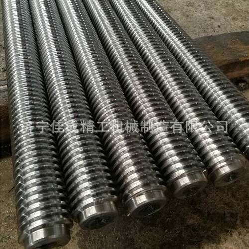 梯杆形丝杆加工批量作T型螺纹Tr0*6丝杠螺Tr制20T0r0T4左右旋传动