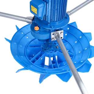 大型养殖鱼场养虾塘叶轮式 增氧机3KW全铜芯池塘增氧泵