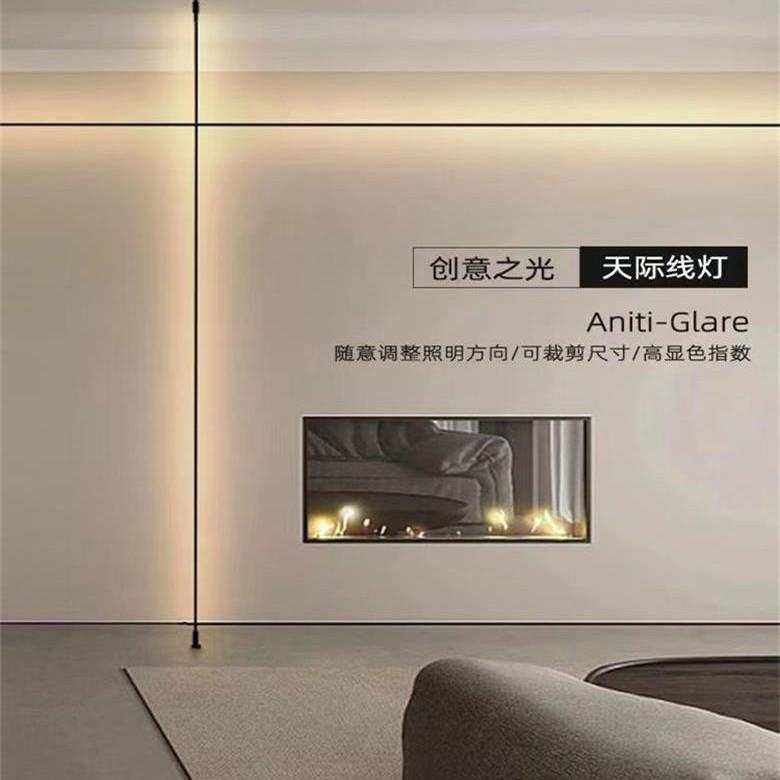 际线led线计条灯天过道装饰线性灯无主灯灯照明设师线kstjx568形