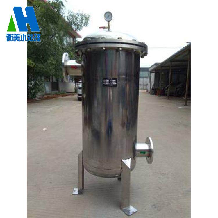 304不锈钢大流量保安精密过滤器工业污水处理前置过滤器PP棉滤芯