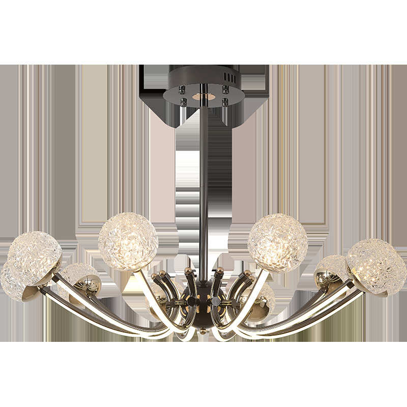 客厅吊灯后现代轻奢风家用魔豆大厅主灯网红新款创意卧室餐厅灯具