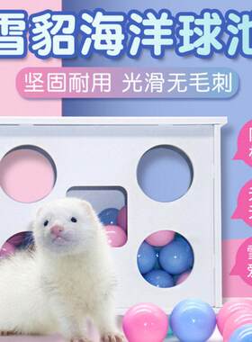 包邮玛雪儿貂宠物用品宠物雪貂海洋球池欢乐箱海洋