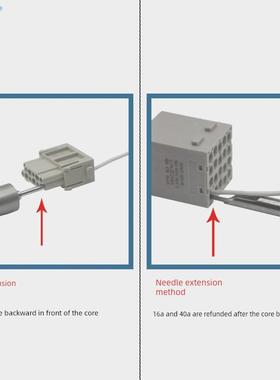 重型连接器矩形Cdms/Cems冷压针专用工具脱针器取代硬化针