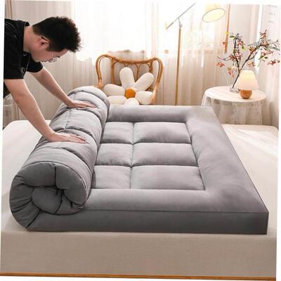 10cm thick soft bed mattress folding mattress topper pad