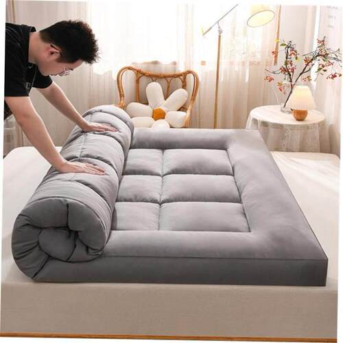 10cm thick soft bed mattress folding mattress topper pad