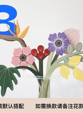 高档在这里拍摄两个艺尺寸！La卡gbomla植物手绘花束香花饰艺术纸
