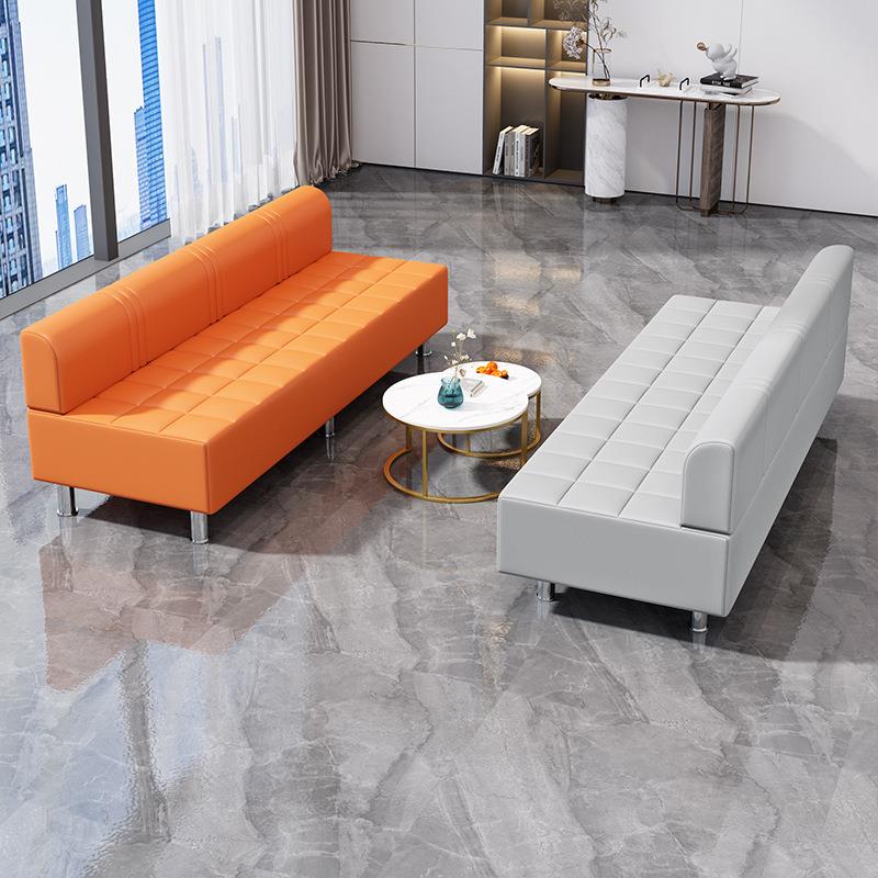 理发店候椅网客红发廊客人等待等长563563条椅子美店休息区会等候