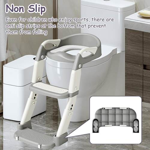 Potty Training Seat Toddler Toilet Ladder Kid Toilet Chair