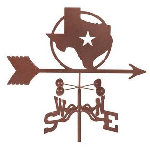 美式屋顶风向标庭院装饰园艺别墅花园摆件铁艺插件可