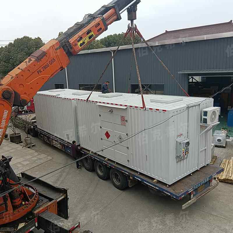 防爆危废固体液体暂存库室外危废仓库危化品安全贮存柜防爆集装箱
