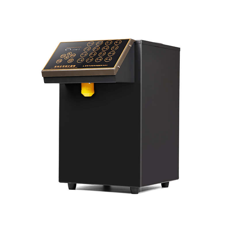 新款果糖机商用奶茶店设备专用全自动果粉机小型糖浆定量机