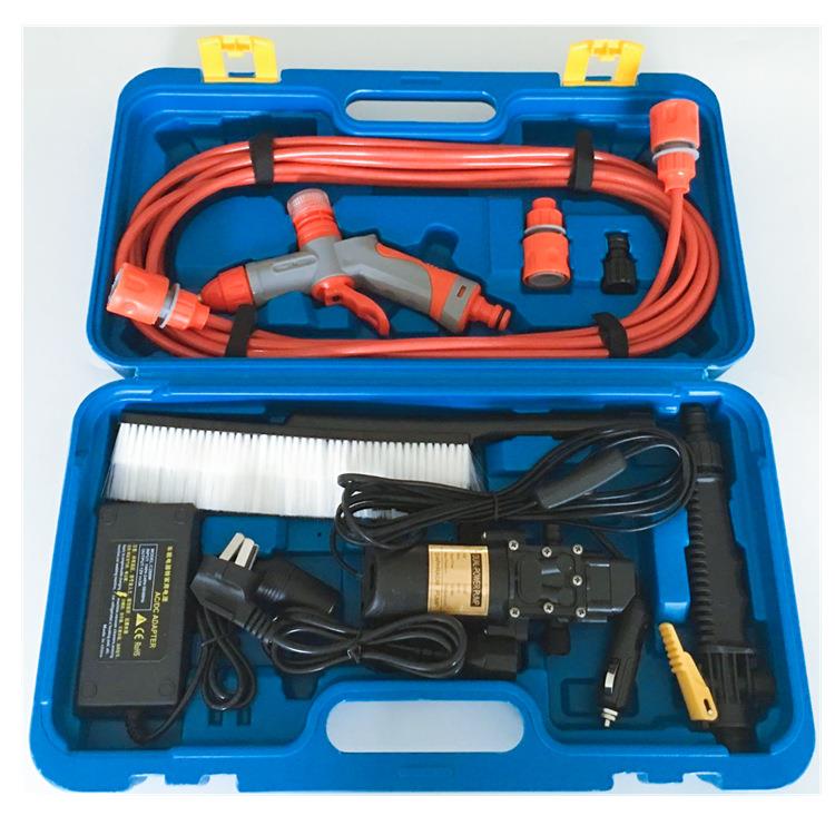 车之源家用12v洗车工具 车载洗车器 220v便携式工具箱刷车机现货