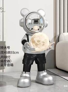 创意太空人地网宇航员摆件客落厅电视柜沙发型旁边开业红JMX大装