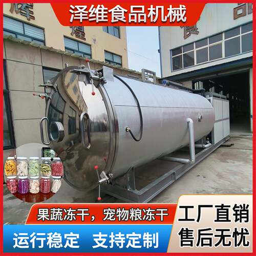 商用桂花真空冻干机 杨梅真空冻干设备 大型金桔真空冻干机