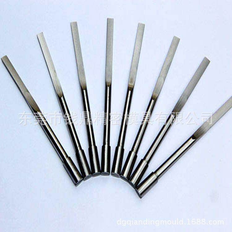 模具之地厂家供应模0.6*2.5*具顶定位顶柱扁针菱形定位电机模针冲