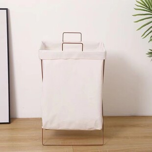 卧室放衣服神器晚上睡觉床边床尾收纳床头临时放脱下衣物的脏衣篓