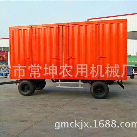 厂家供应10吨集装箱拖车全挂箱式平板挂车量大从优
