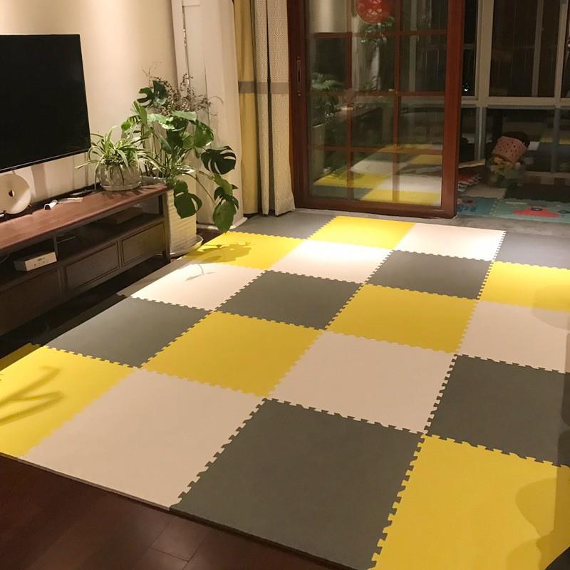 依嘉爬行垫拼接家用泡沫地垫儿童宝宝爬爬垫加厚卧室地垫子
